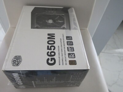 Cooler Master 650W 80 Plus Bronze Power Supply (US Plug)RS-650-AMAA-B1 New