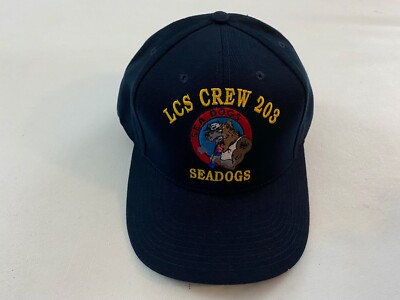 LCS CREW 203 SEADOGS The Corps US Navy Baseball Cap One Size
