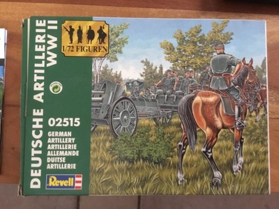 REVELL 02515 World War II German Artillery Soldiers 1/72