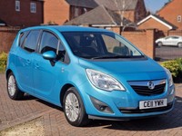 2011 Vauxhall Meriva 1.4T 16V Excite Euro 5 5dr MPV Petrol Manual