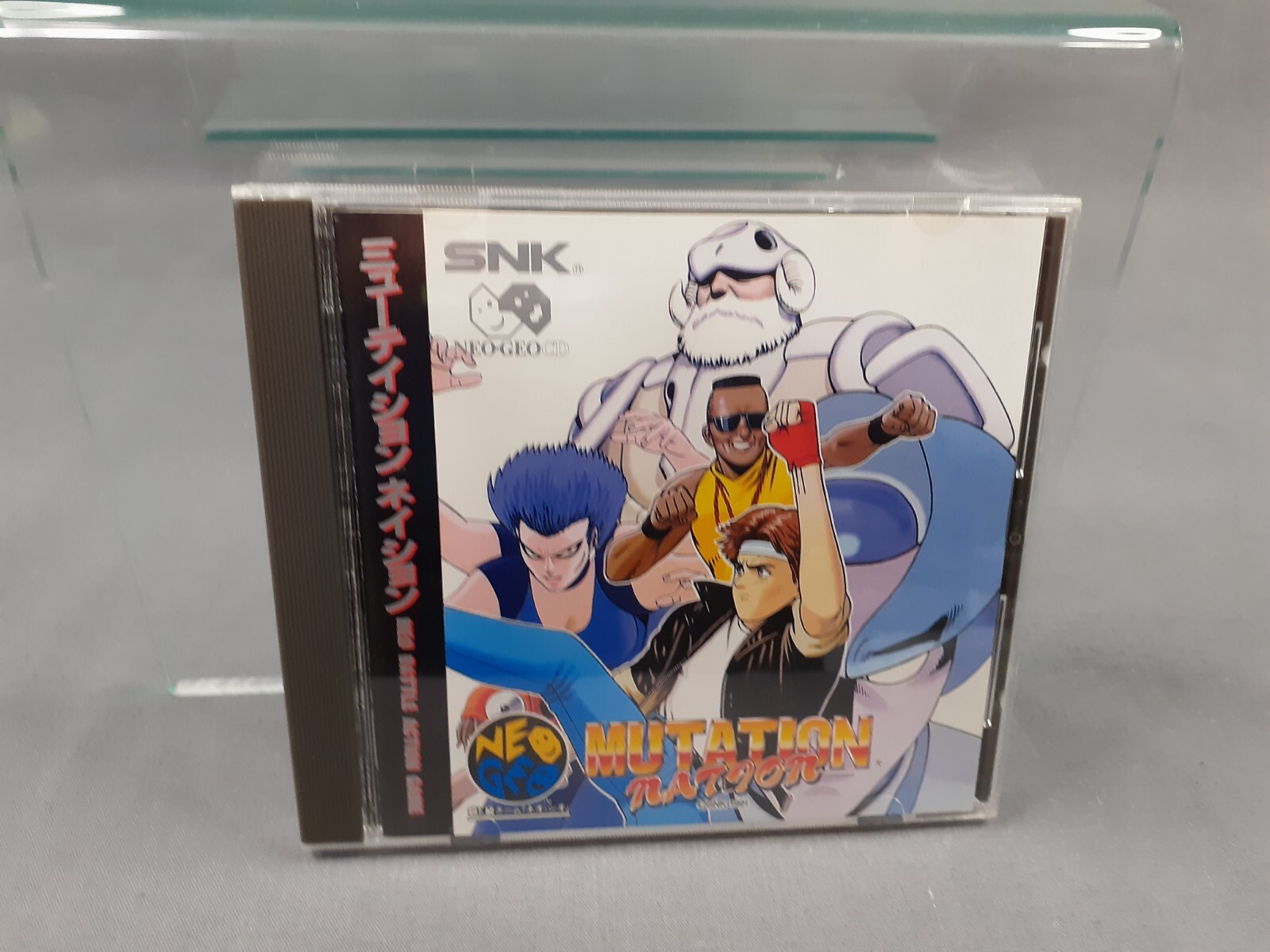 SNK NEO GEO CD NGCD MUTATION NATION Japanese version boxed