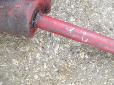 Massey Harris 22 tractor MH steering gear box assembly & short shaft & knuckle
