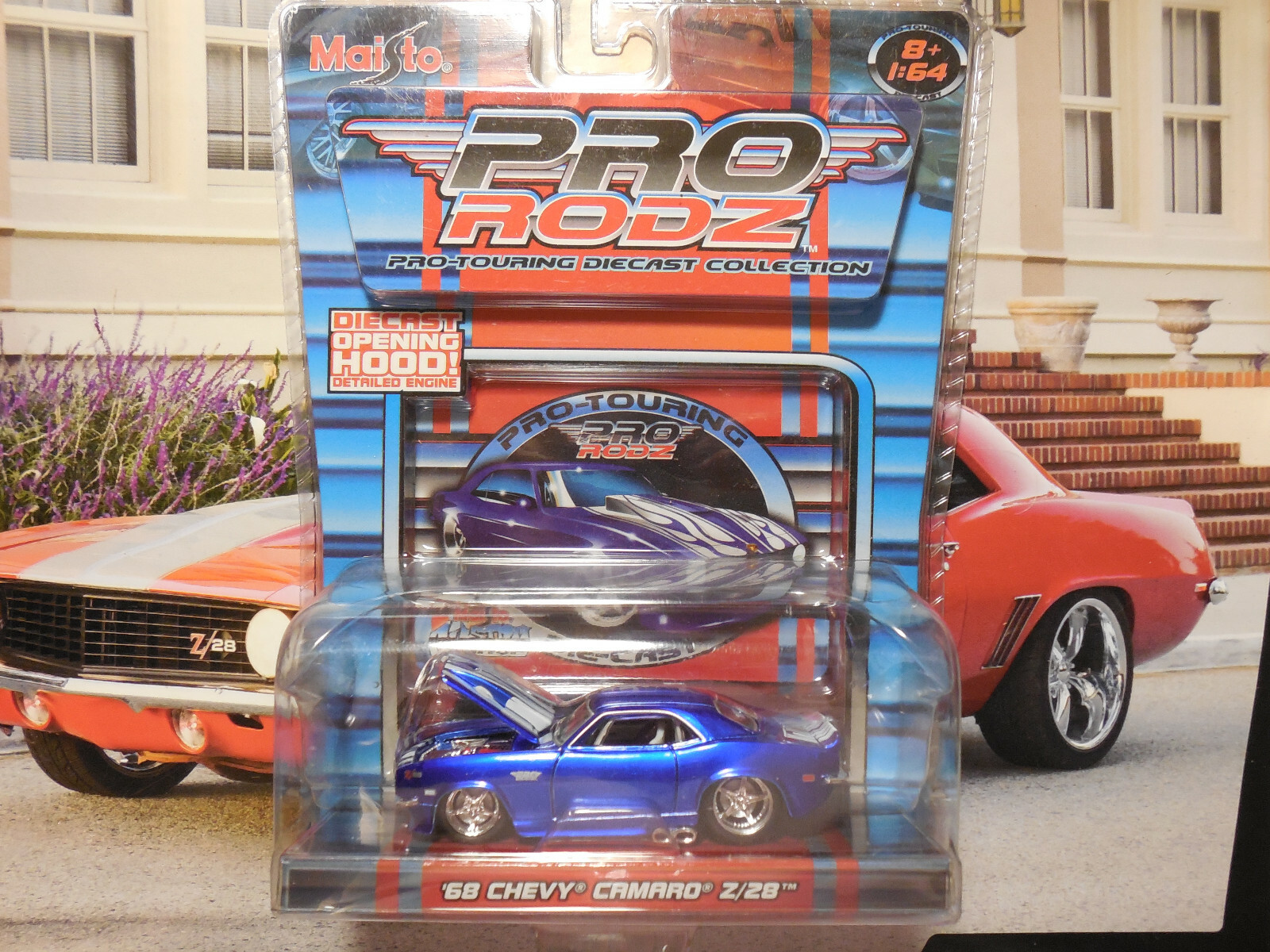 Maisto Pro Rodz ４台セット！NOMAD３種& BISCAYNE RARE 2008 Maisto Pro Rodz 1969 CHEVROLET CAMARO Z/28 Diecast