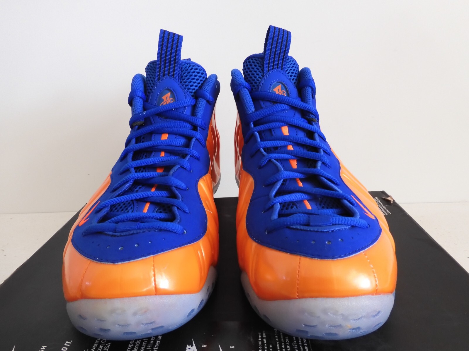 foamposite orange and blue