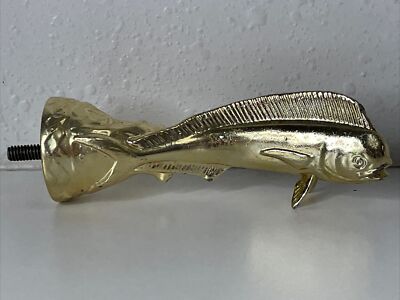 VINTAGE METAL (MAHI MAHI) FISH TROPHY TOPPER