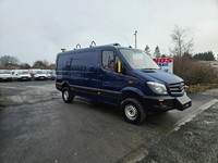 2016 ON 16 PLATE MERCEDES BENZ SPRINTER 316 CDI 4X4 MWB NO VAT