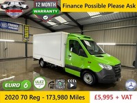 2020 70 Mercedes Sprinter 314CDI MWB Fridge Boxvan With Standby + VAT
