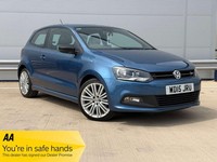 2015 Volkswagen Polo 1.4 Polo BlueGT 3dr Hatchback Petrol Manual