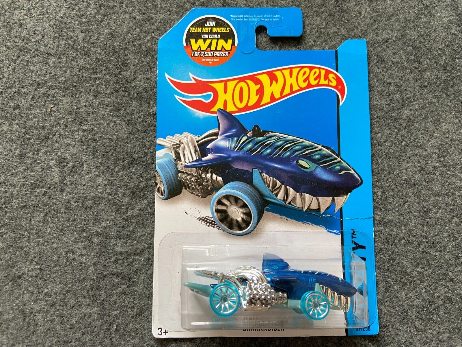 Dark Blue Sharkruiser HW City Hot Wheels - Card Torn Dark Blue Sharkruiser HW City Hot Wheels - Card Torn