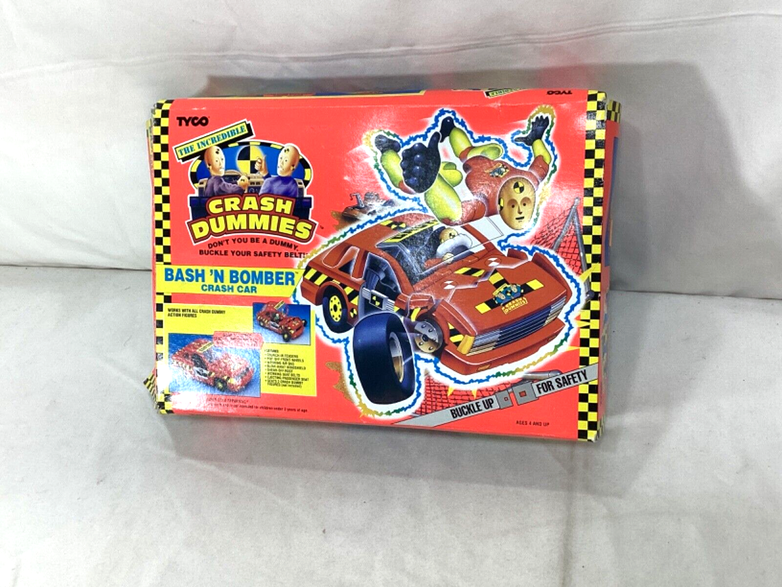1992 Tyco Crash Test Dummies Bash 'N Bomber Car Complete 1992 Tyco Crash Test Dummies Bash 'N Bomber Car Complete