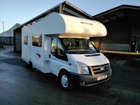 FORD TRANSIT CI ROLLER TEAM 4/5 BERTH MOTORHOME REGISTERED 2009 58 PLATE