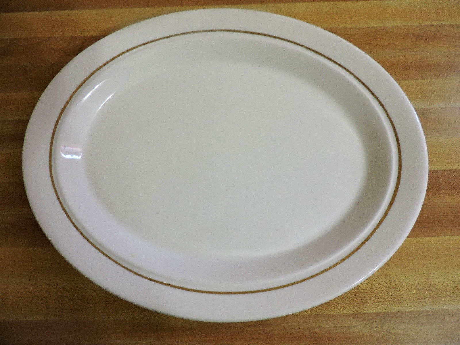 Shenango China Restaurant Ware Oval Platter Plate New Castle Pa. Restaurantware