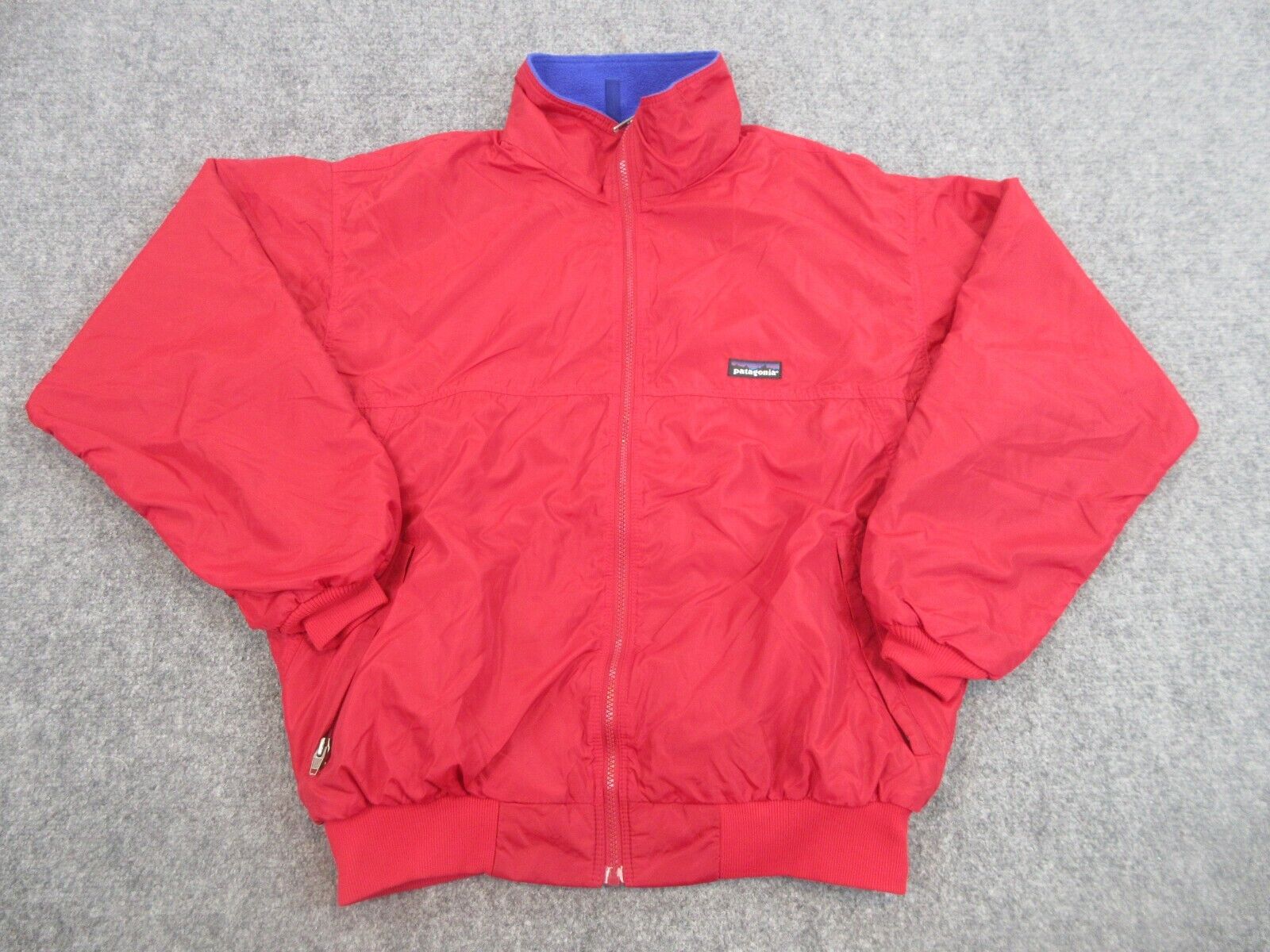 VINTAGE 90s Patagonia Jacket Mens Large Red Fleece Lined VINTAGE 90s Patagonia Jacket Mens Large Red Fleece Lined