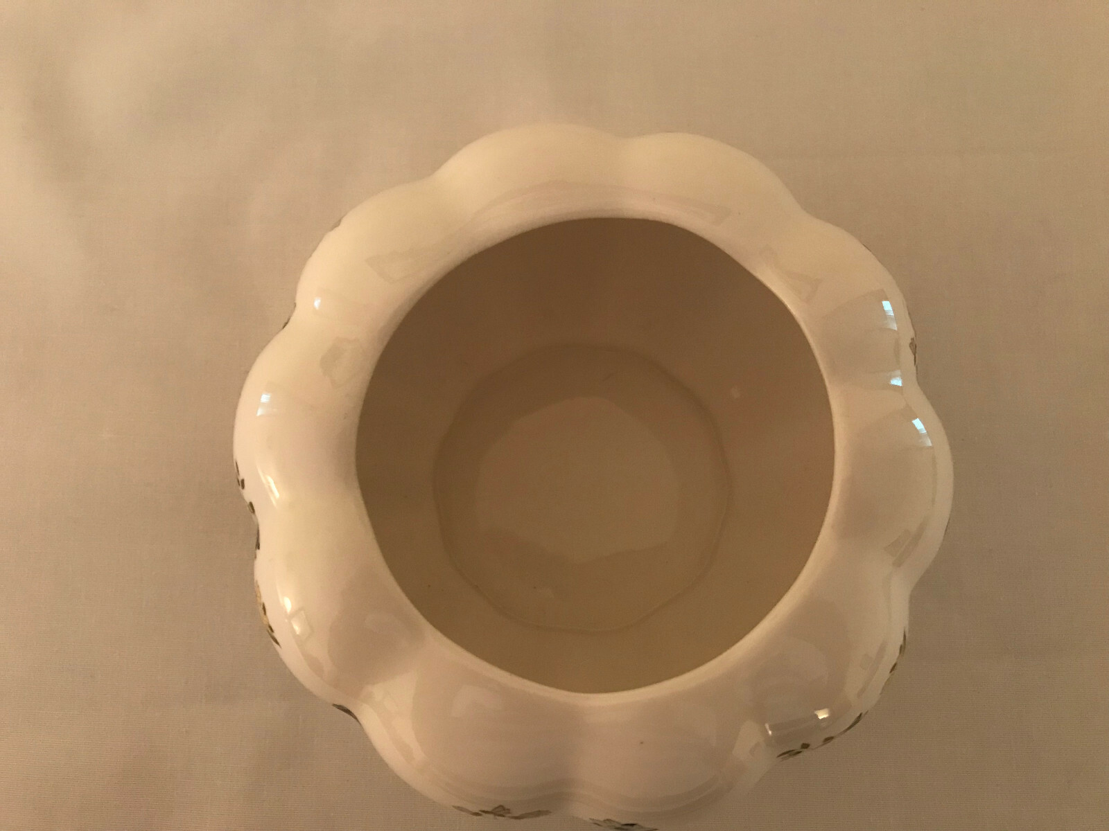 Discontinued AYNSLEY Cottage Garden OPEN POTPOURRI BOWL Fine Bone China Vintage