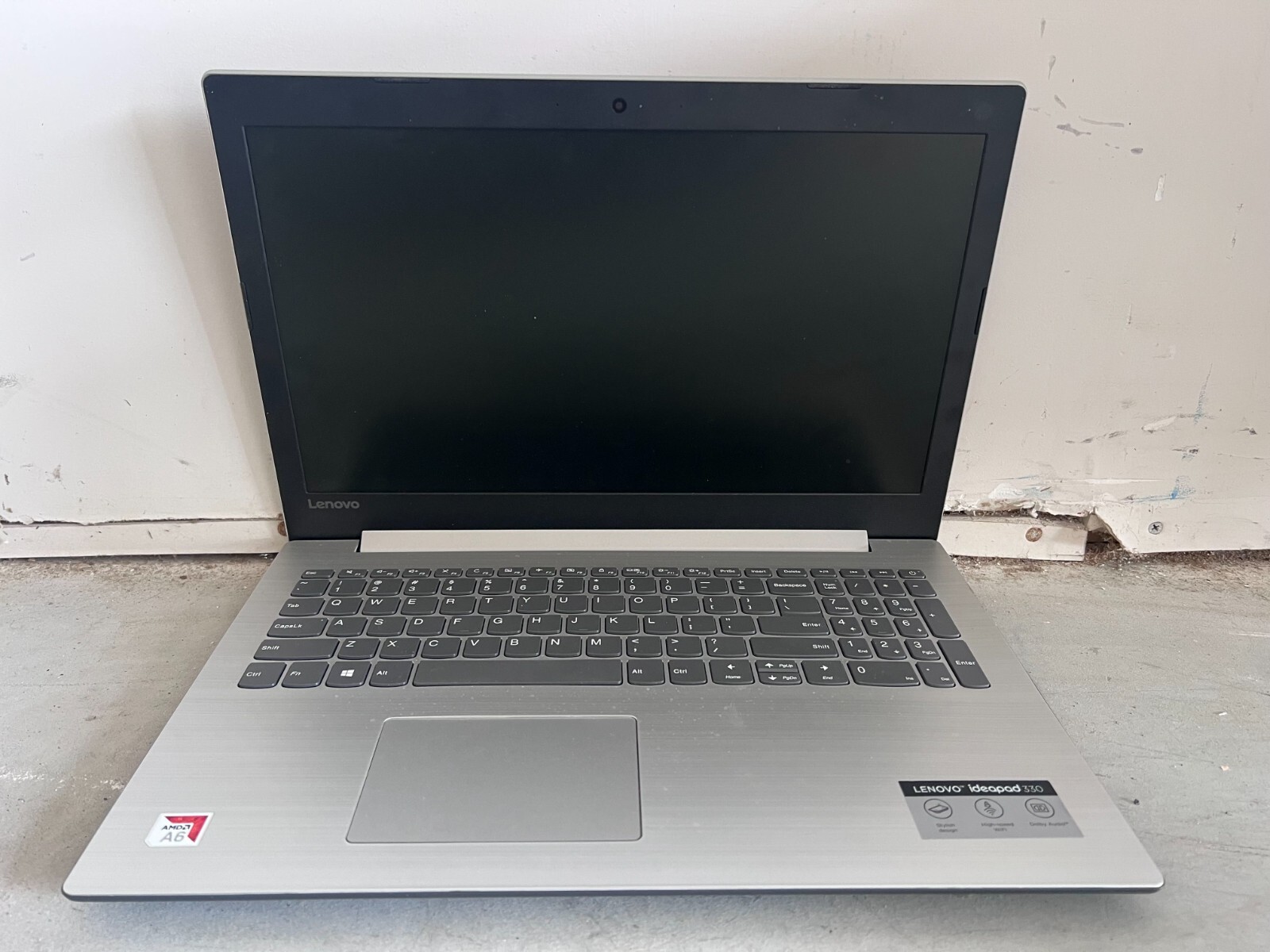 15.6” Lenovo ideapad 330-15AST AMD A6 JVHFC1 Silver Laptop