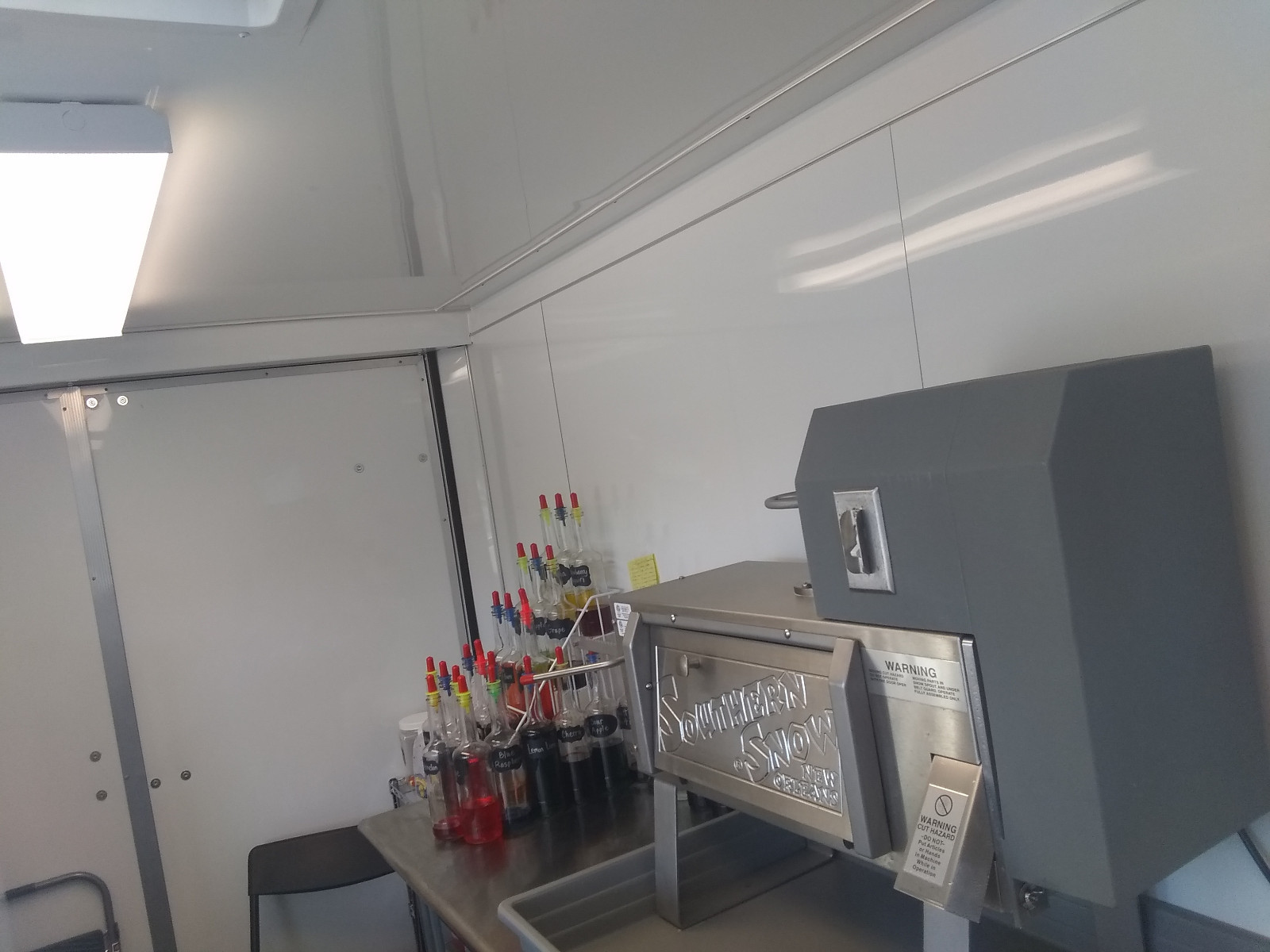 2018 7 x 14 Shaved Ice Concession Trailer Complete with equipment