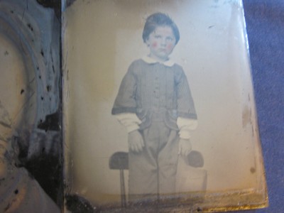 5 Ambrotypes of Various Subjects (4) 1/6 and a 1/9 Sizes