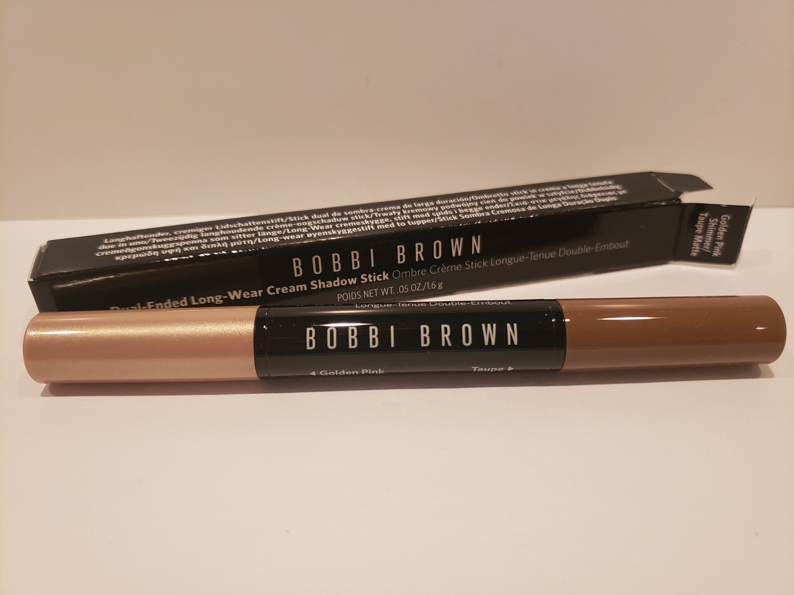 Bobbi Brown~ Dual-Ended Long-Wear Cream Shadow Stick~ Golden