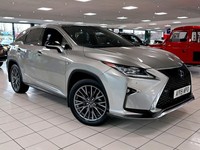 2019 Lexus RX Series 3.5 Rx 450h F Sport V6 Hybrid AWD 5DR 4x4 Petrol hybrid 4x4