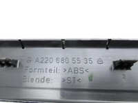 Mercedes S-Kl. W220 S350 02-05 Lang Einstiegsleiste Vorne Chrom Mercedes S-Kl. W220 S350 02-05 01.03.2004... Vorschau 5