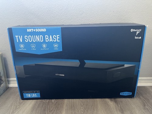 Art+Sound Low Profile Surround Sound TV Base New In Box