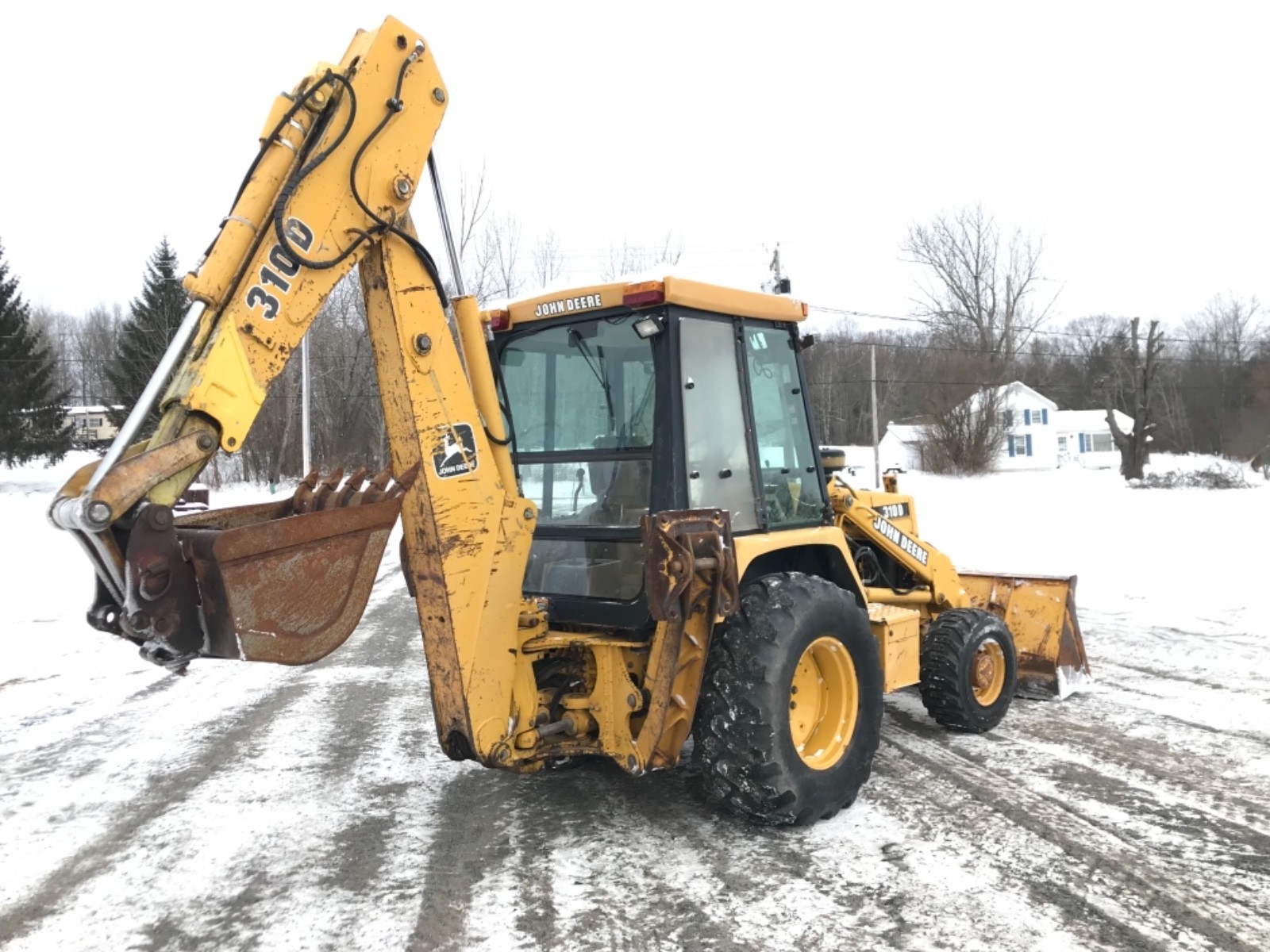1996 John Deere 310D Loader Backhoe 4x4