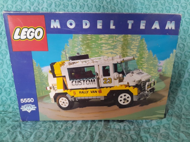 Lego 5550 Model Team Boite Vide Et Instruction