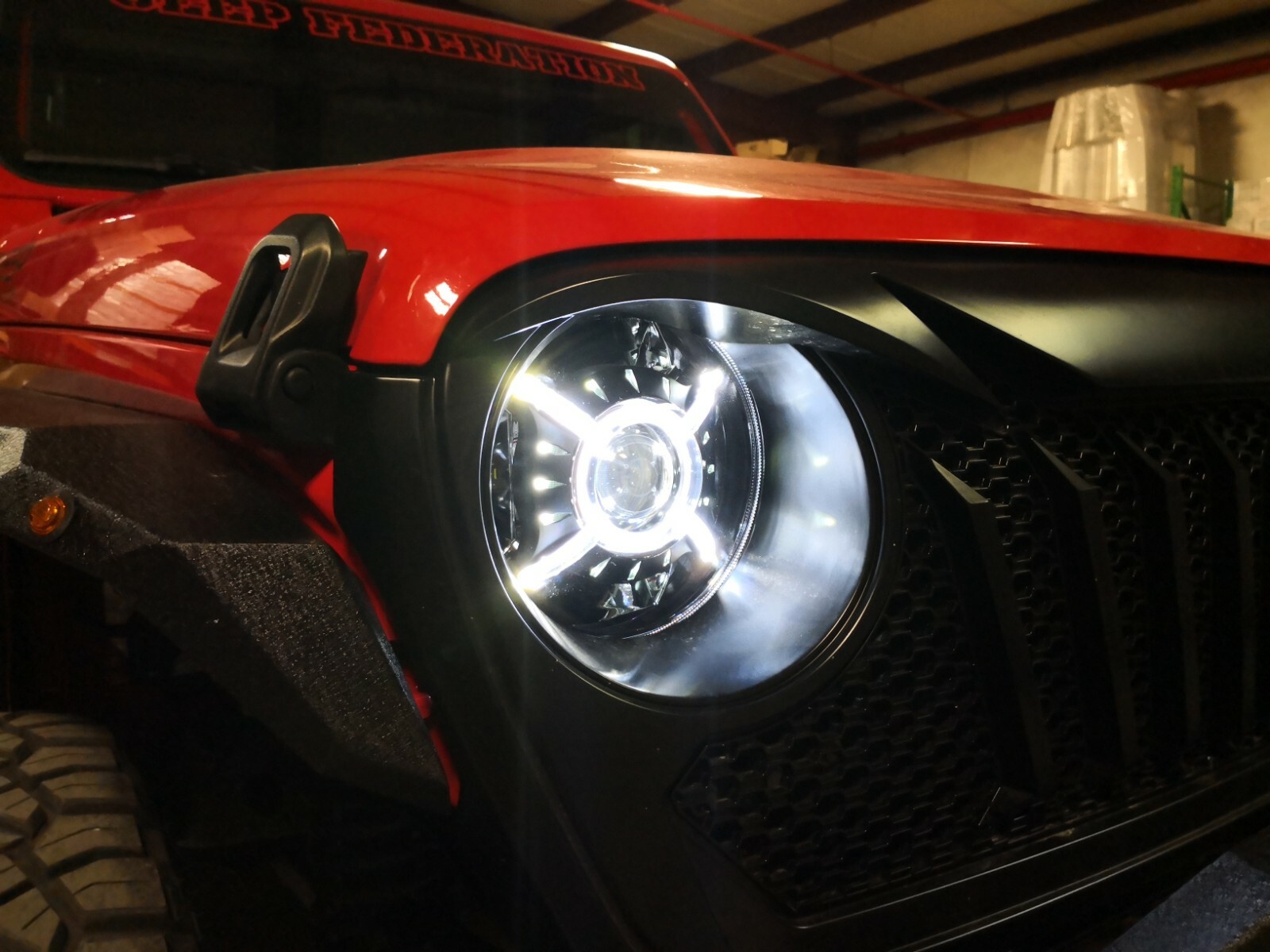 True 9 Inch LED Headlight X Pro DRL for Jeep Wrangler JL JLU Gladiator