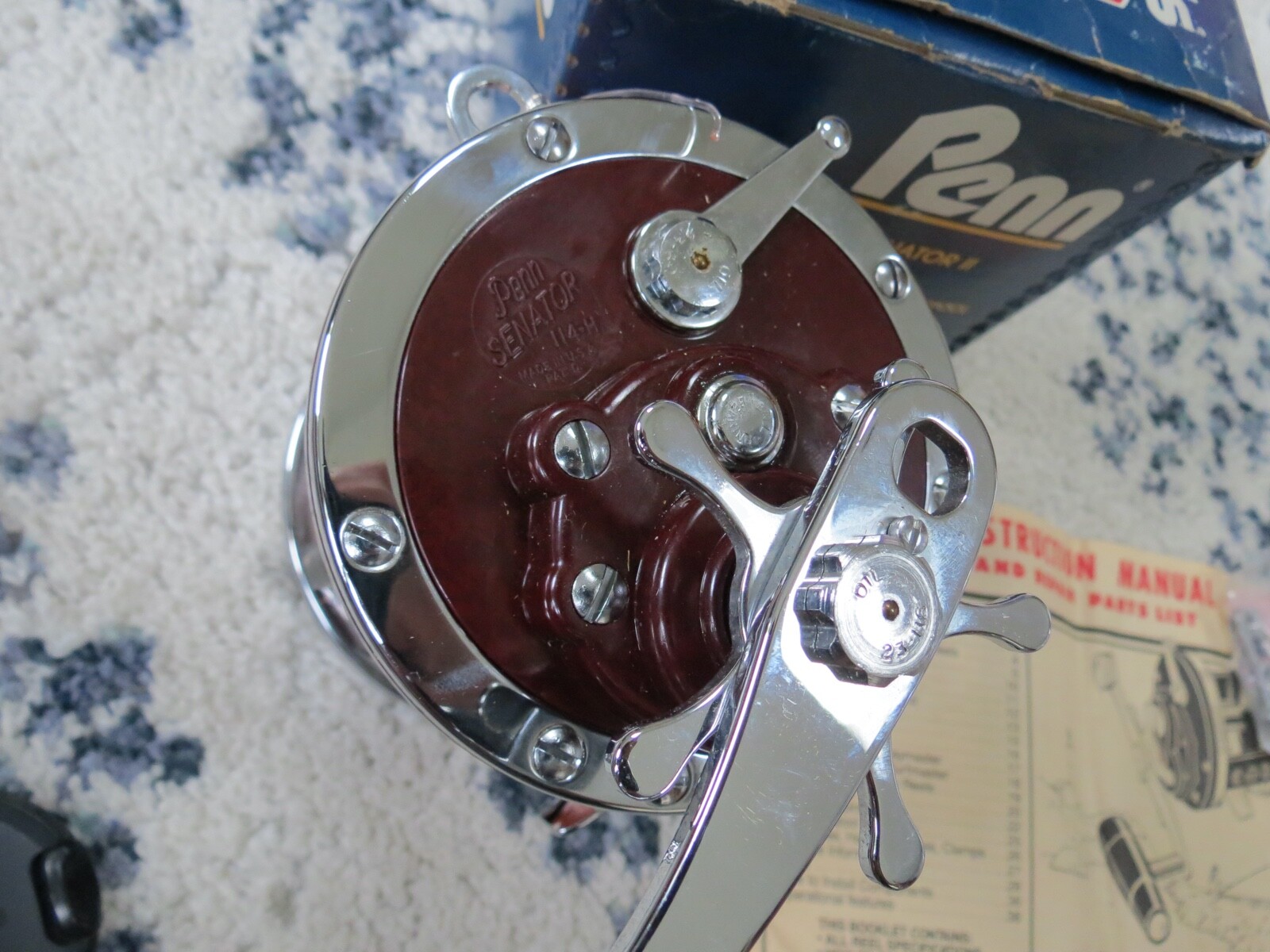 ★ PENN SENATOR 114HL リール Penn Senator 114HL Saltwater fishing reel unused (lot#18292