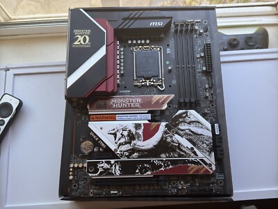 MSI MPG Z790 EDGE Monster Hunter Edition Supports Intel 14th,13th,12th Gen