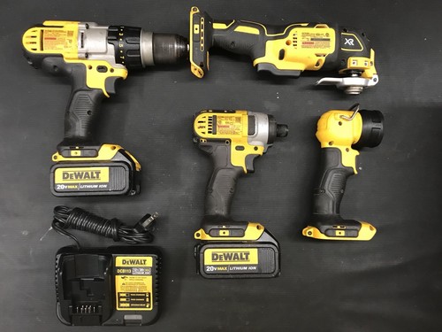 4pc. 20v DeWalt Combo Kit