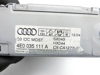 Audi A8 D3 4E qu 02-05 CD-Wechsler Wechsler orig. 6-Fach Audi A8 D3 4E qu 02-05 21.02.2005 4E0057111EX 4E0035111A... Vorschau 6