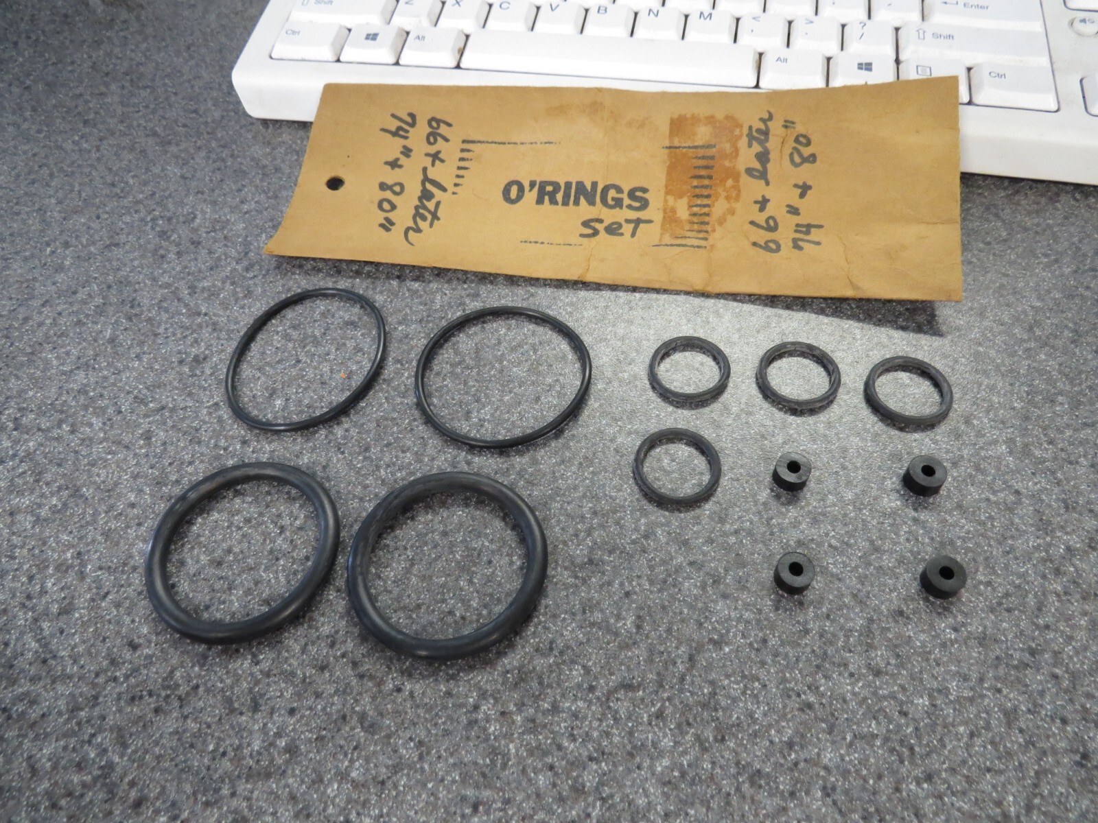 NOS Motorcycle O Ring Set Fits: Harley Davidson 66-84 74