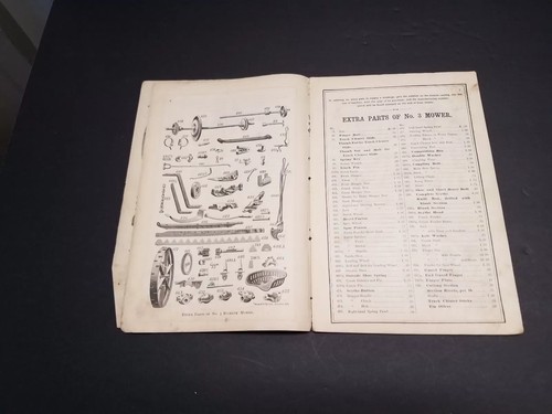 1879 Catalog BUCKEYE Mowers and Reapers New York Farming