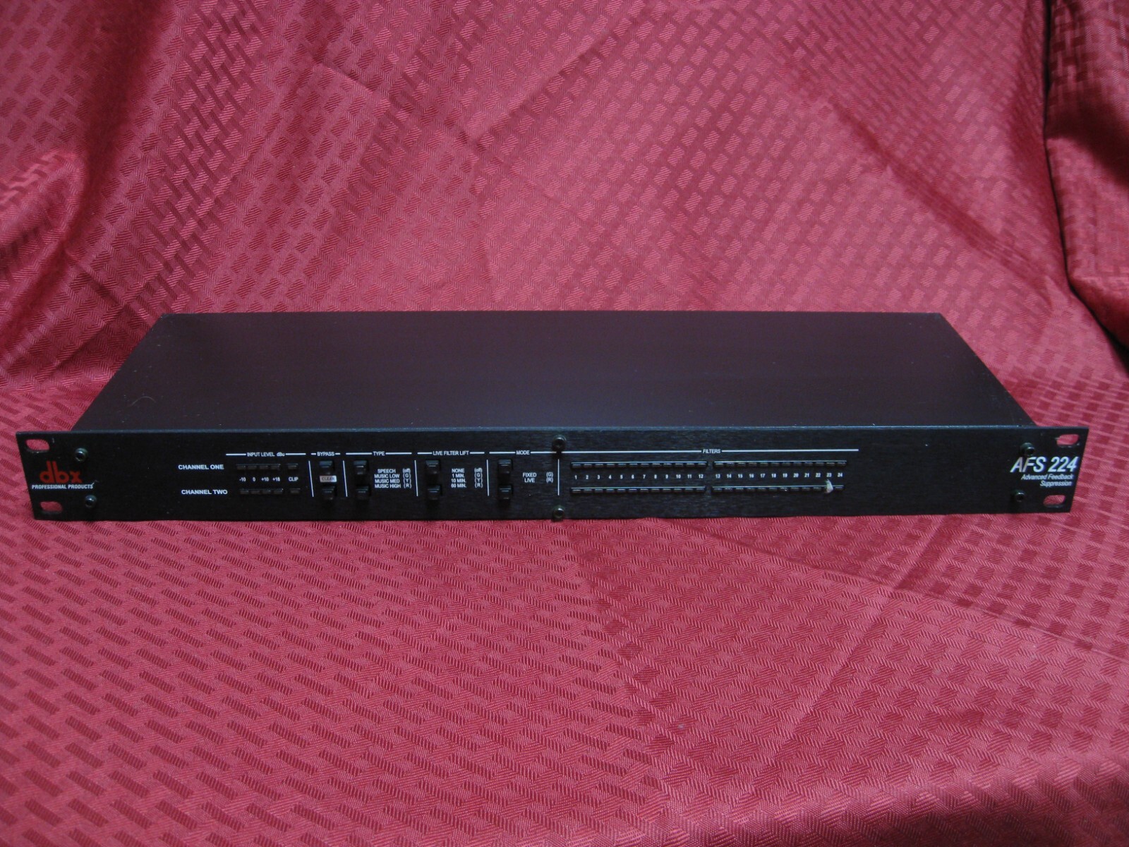ＤＢＸ　ＡＦＳ２２４　フィードバックプロセッサー DBX AFS 224 Advanced Feedback reduction Suppression