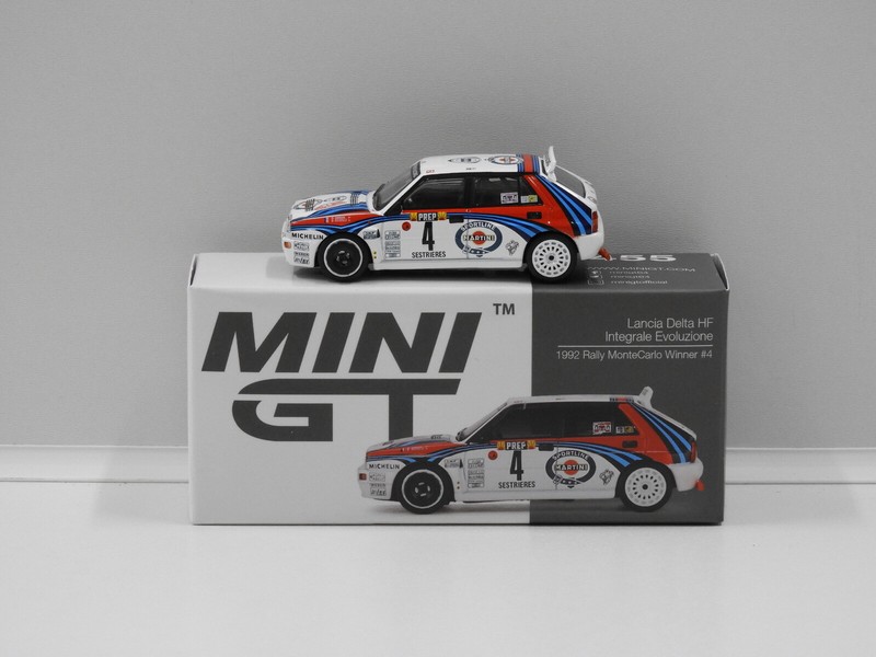 1:64 Lancia Delta Hf Integrale Evoluzione - 1992 Rally Monte Carlo Winner #4 (Op