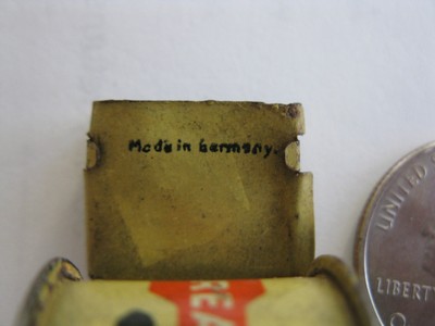 BUSTER BROWN SHOES TIN LITHOGRAPH WHISTLE