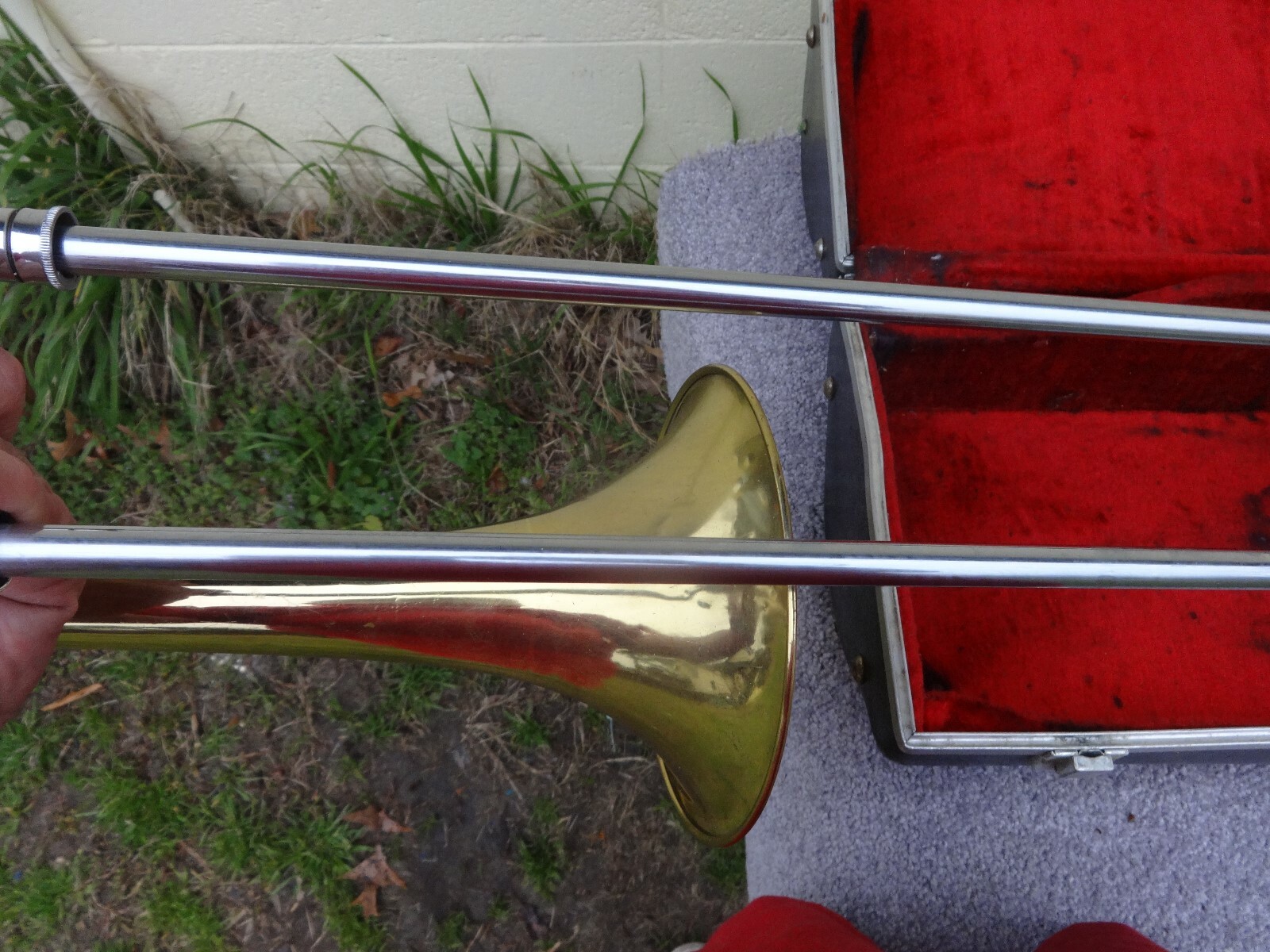 VINTAGE 'THE MARTIN IMPERIAL' SLIDE TROMBONE ELKHART-IND. U.S.A.