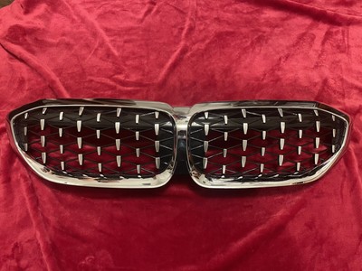 Diamond Style Grill For BMW New 3 Series G20 19-20 Chrome Front Kidney Grille