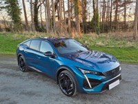 MARCH 2023 '23' PEUGEOT 408 1.6 PLUG IN HYBRID [225] GT E-EAT8 IN OBSESSION BLUE