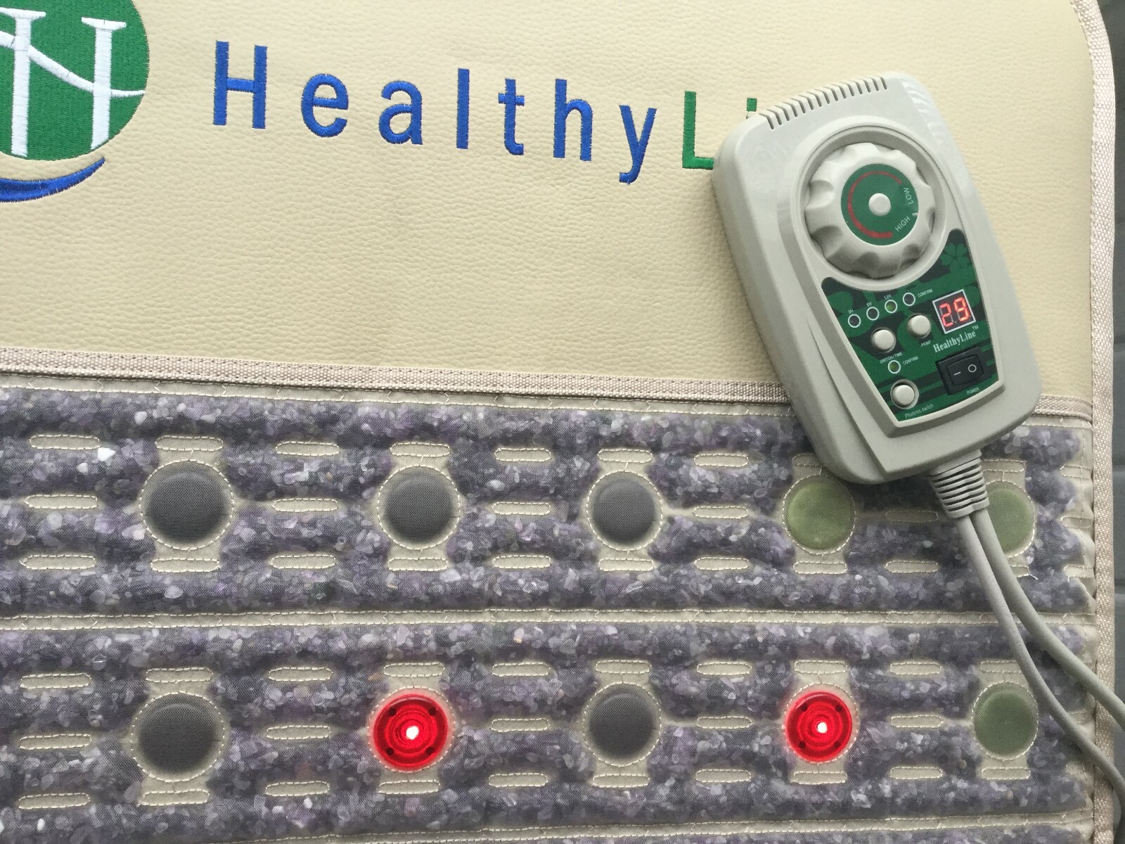 Healthy Line-PEMF-Photon Massage Table Mat-Migun hy-777 far infrared projector