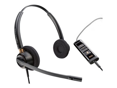 HP Poly 783R2AA EncorePro 525 Microsoft Teams Certified Stereo w/ USB-A Headset