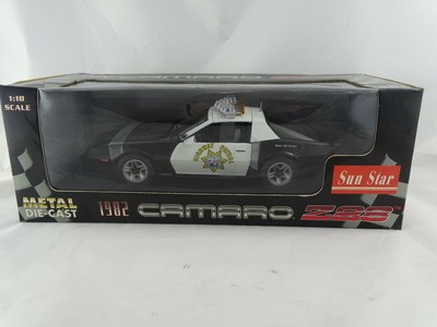 1:18 Soleil Star 1982 Camaro California Autoroute Patrouille RAR Ität