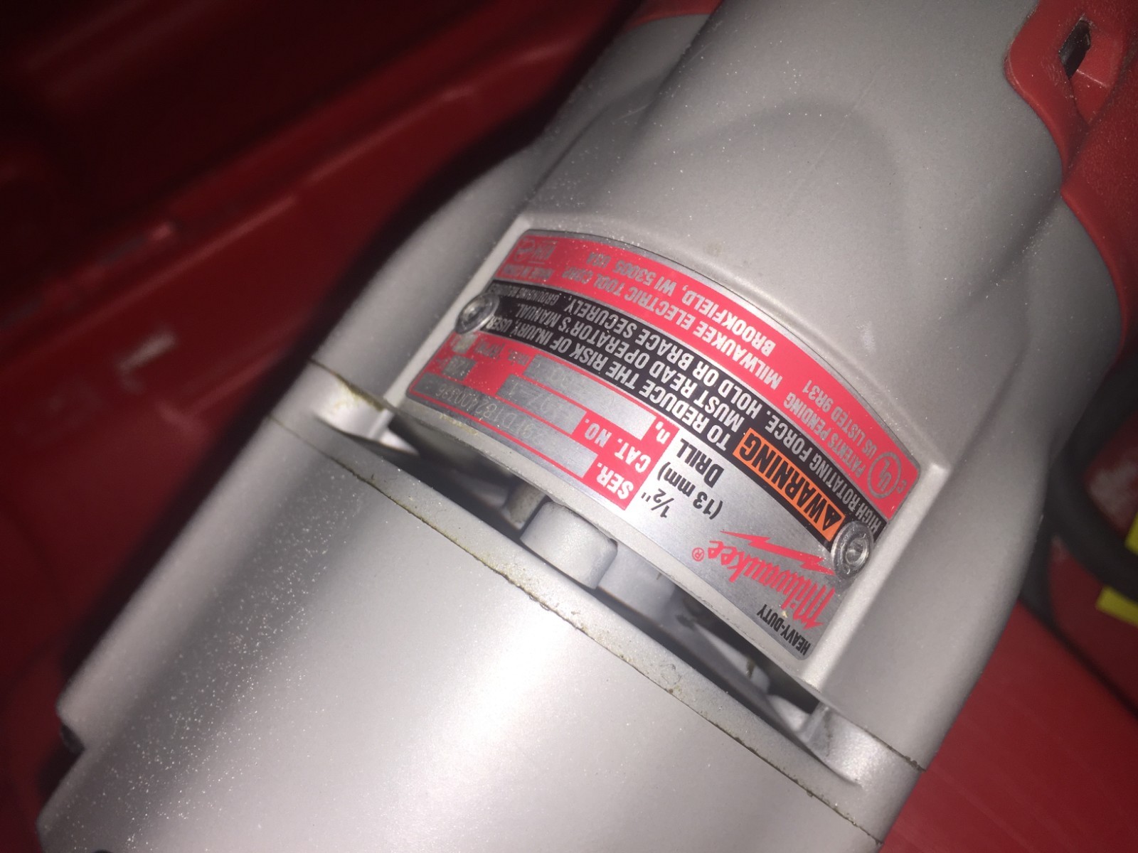 Milwaukee 3107-6 7.0 Amp 1/2-Inch Right Angle Drill with D-Handle