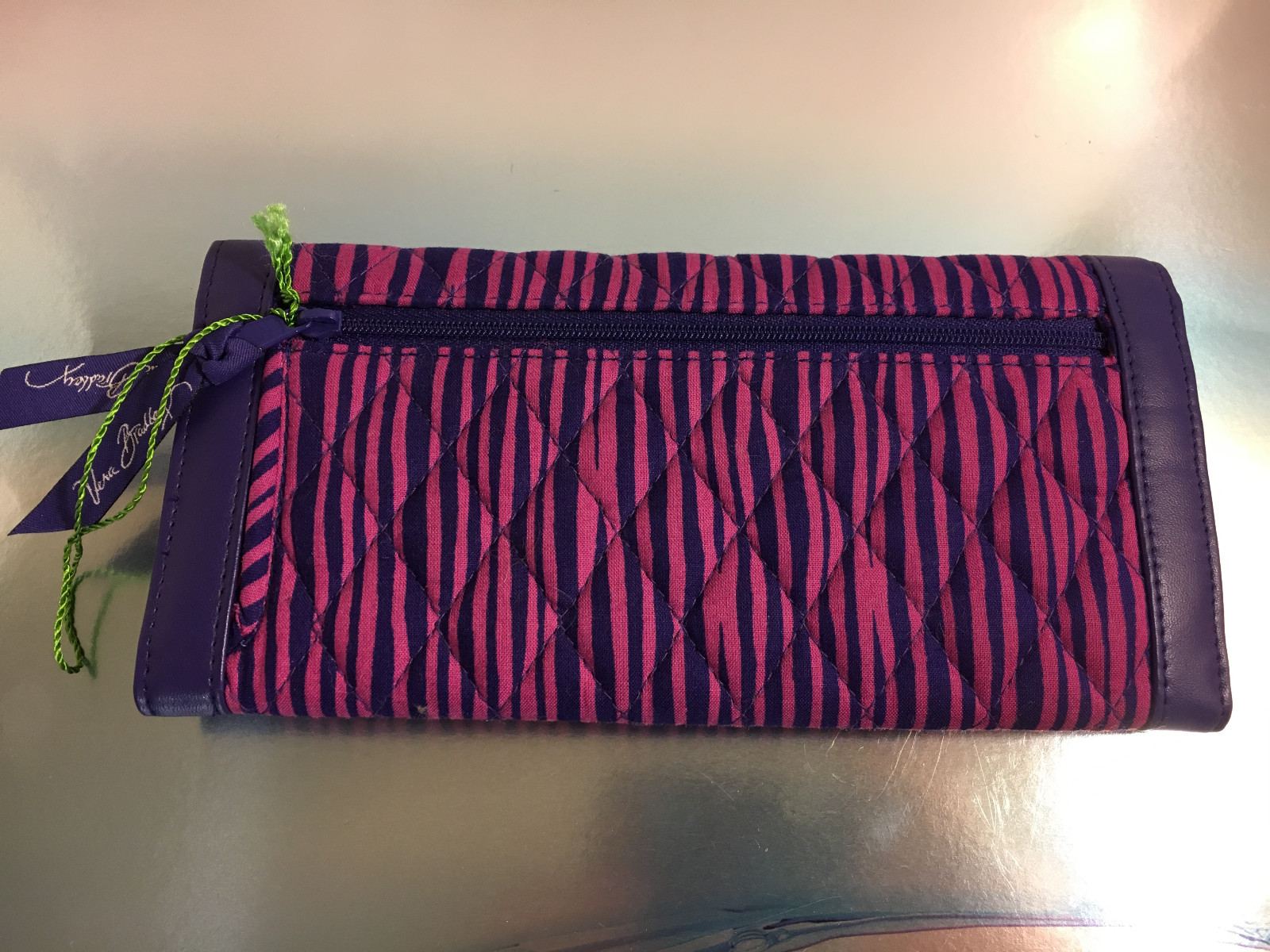 Vera Bradley Trifold Wallet  Impressionista Stripe