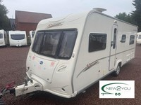 2007 Bailey Senator Indiana 4 Berth Fixed Bed Caravan - STOCK NO E189