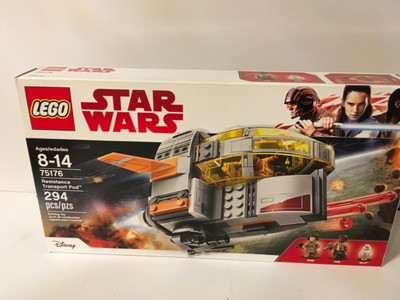 LEGO Star Wars Lot 75176 Resistance Transport Pod 75199 General Grievous Speeder