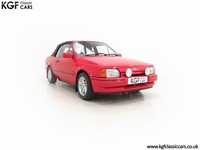 A Pristine Ford Escort Cabriolet XR3i with Only 16,975 Miles from New