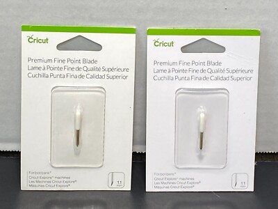 New Cricut Premium Fine Point Blades 1.1mm for Cricut Explore Machines 200251