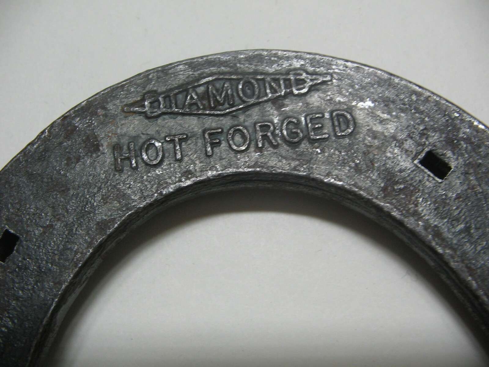 4 Steel horseshoes pony made by Diamond - Hot forged pony 3 @ # 0 and 1 @ # 1